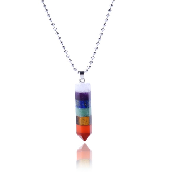 Jewelry - Natural Stone Necklace with Pendant